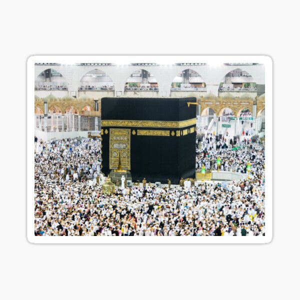 Artikel-Vorschau von Mekka mit muslimischen Pilgern, designt und verkauft von skalihm.