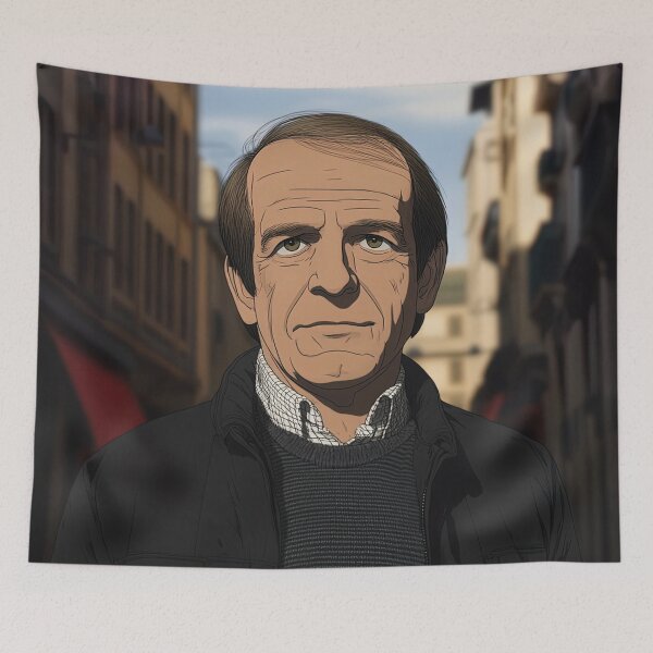Item preview, Gilles Deleuze | Anime style designed and sold by ComicsFactory.