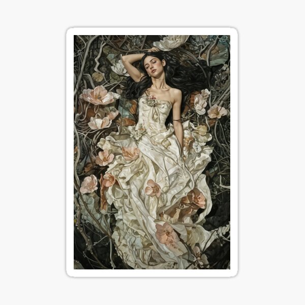 Item preview, Floral Reverie: The Fusion of Nature and Beauty designed and sold by oanaunciuleanu.