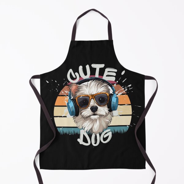Item preview, Dog listening to modern pop rock designed and sold by AvrilDesigns06.