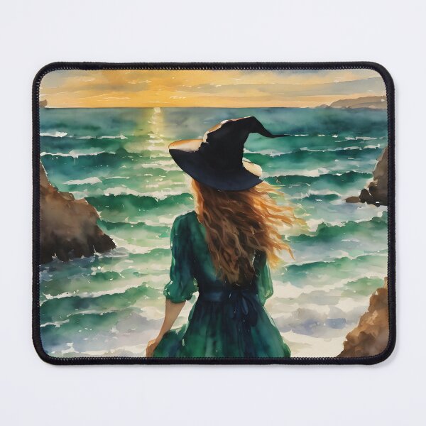 Item preview, Emerald Witch by the Sea by Lyra the Lavender Witch  designed and sold by Lyra The Lavender Witch.