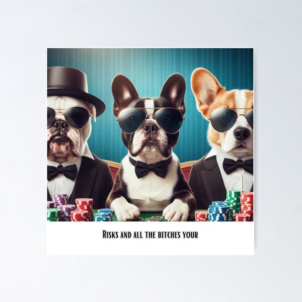Item preview, Casino dog designed and sold by Rudke.