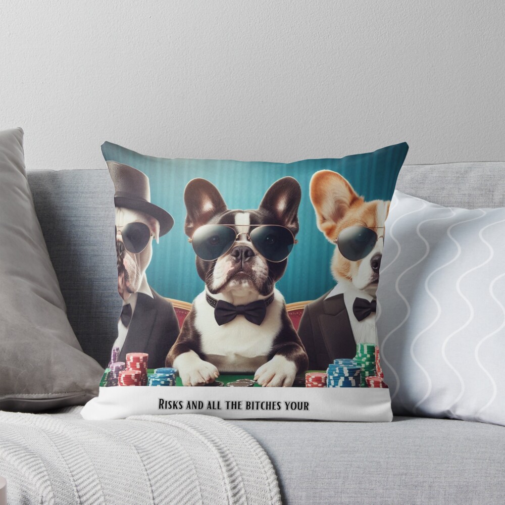 Item preview, Throw Pillow designed and sold by Rudke.