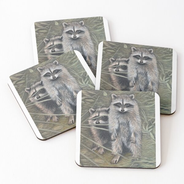 Item preview, JBA-Raccoons designed and sold by JoanBeaudryART.