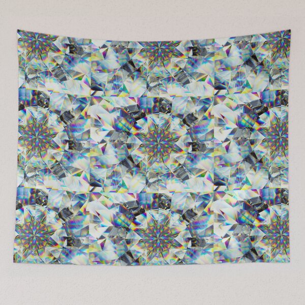 Item preview,  Unique Kaleidescopic pattern, prismatic pattern, multicored, harlequin, varicored patterns designed and sold by Right-UR.