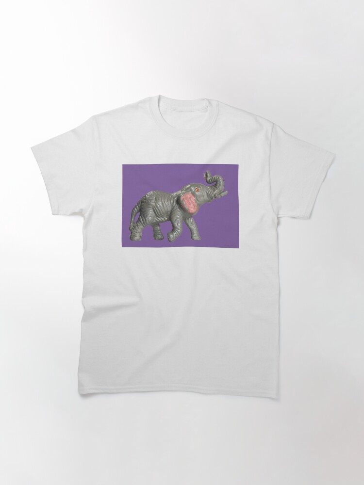 Thumbnail 3 of 7, Classic T-Shirt, PLASTIC FANTASTIC: Elephant designed and sold by DannyGermansen.