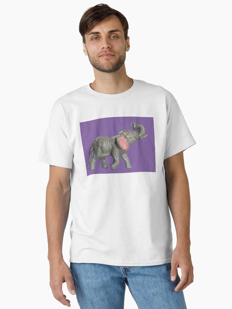 Thumbnail 1 of 7, Classic T-Shirt, PLASTIC FANTASTIC: Elephant designed and sold by DannyGermansen.