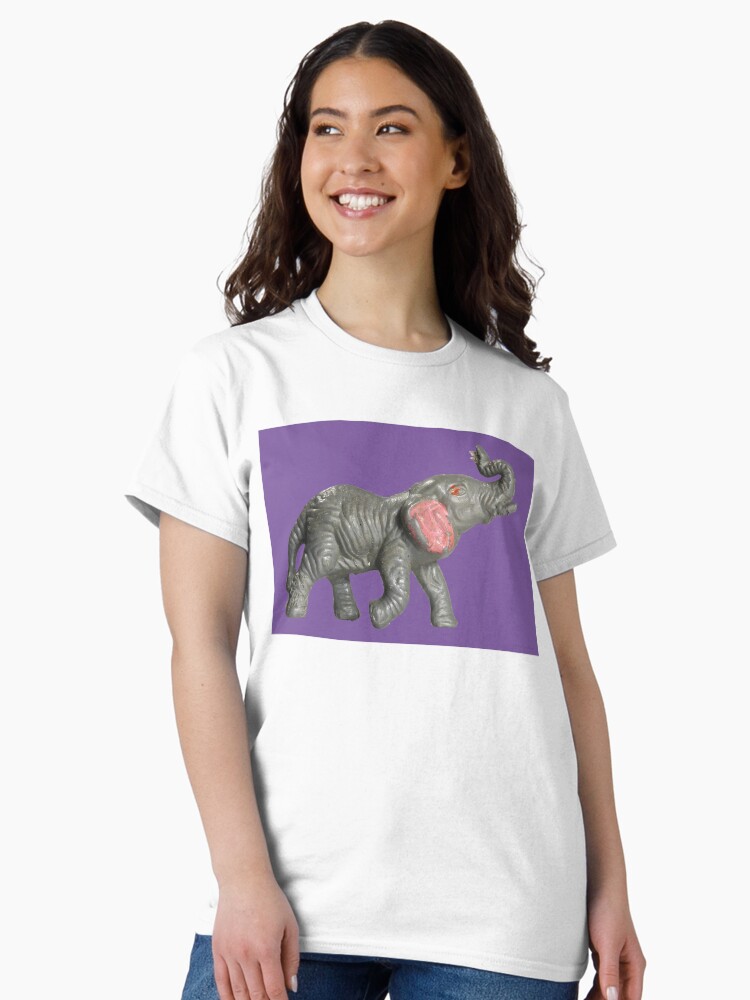 Thumbnail 2 of 7, Classic T-Shirt, PLASTIC FANTASTIC: Elephant designed and sold by DannyGermansen.