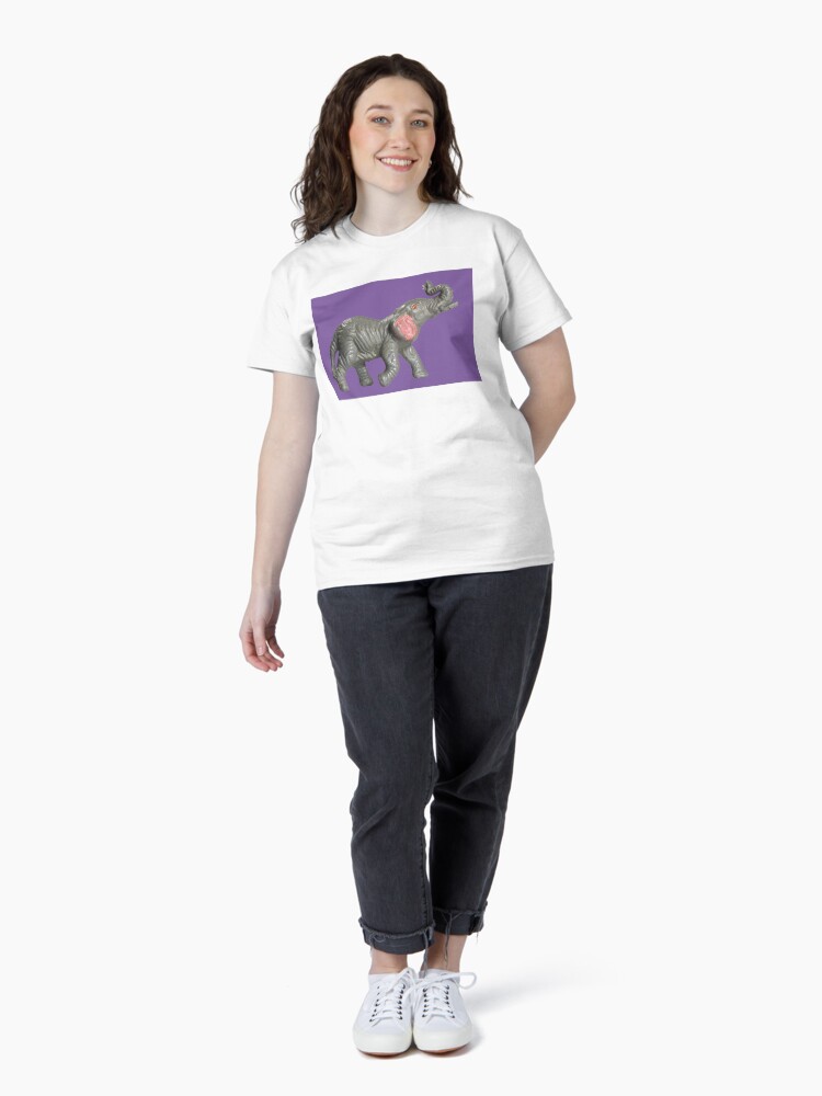 Thumbnail 4 of 7, Classic T-Shirt, PLASTIC FANTASTIC: Elephant designed and sold by DannyGermansen.