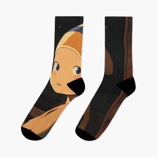 Item preview, Girl with a Pearl Earring | Anime style designed and sold by ComicsFactory.