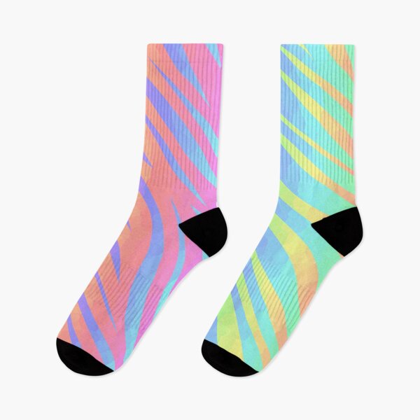 Item preview, Rainbow Zebra Stripes- designed and sold by Sartoris Art.