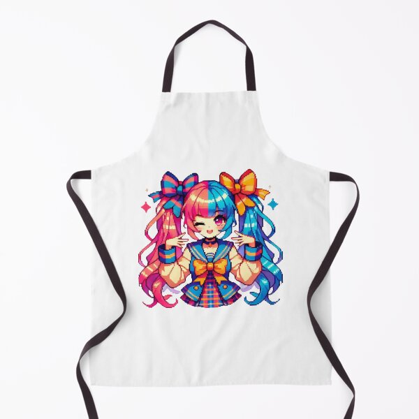 Item preview, Dual-Tone Pigtail Girl designed and sold by Pixel-Lift.