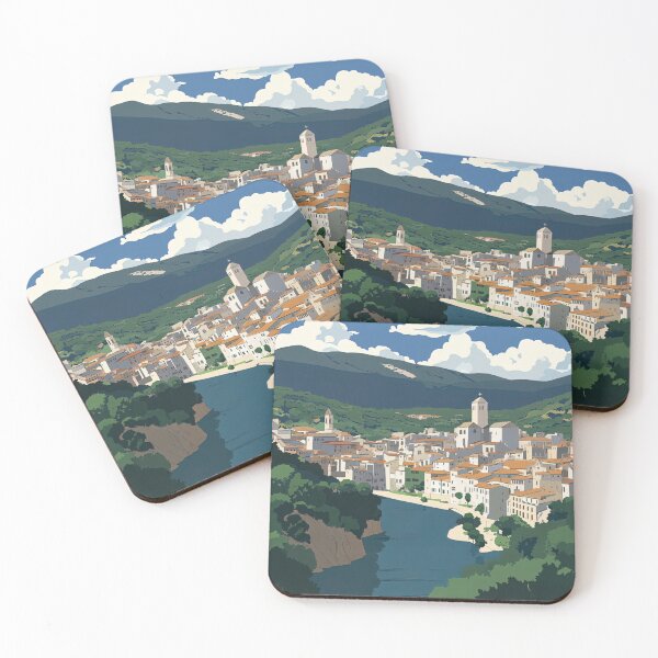 Item preview, Girona, Spain | Anime style designed and sold by ComicsFactory.