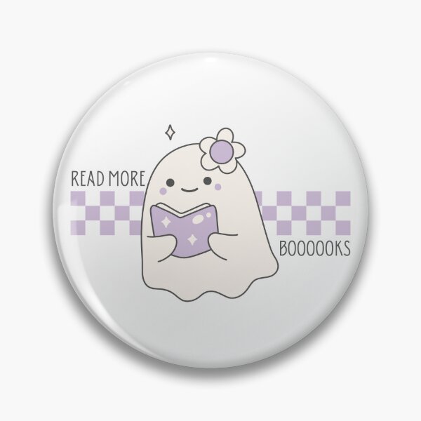 Item preview, Read more books spooky ghost cute designed and sold by CreativaNook.