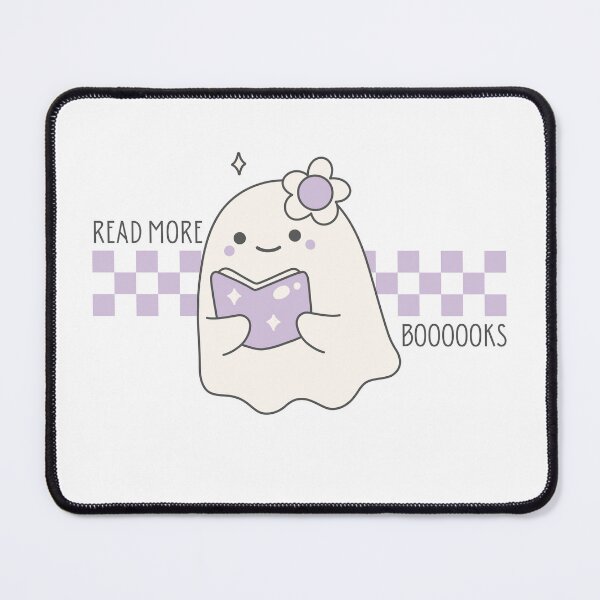Item preview, Read more books spooky ghost cute designed and sold by CreativaNook.