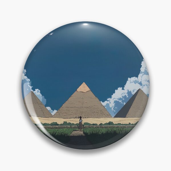 Item preview, Pirámides de Giza | Estilo anime designed and sold by ComicsFactory.