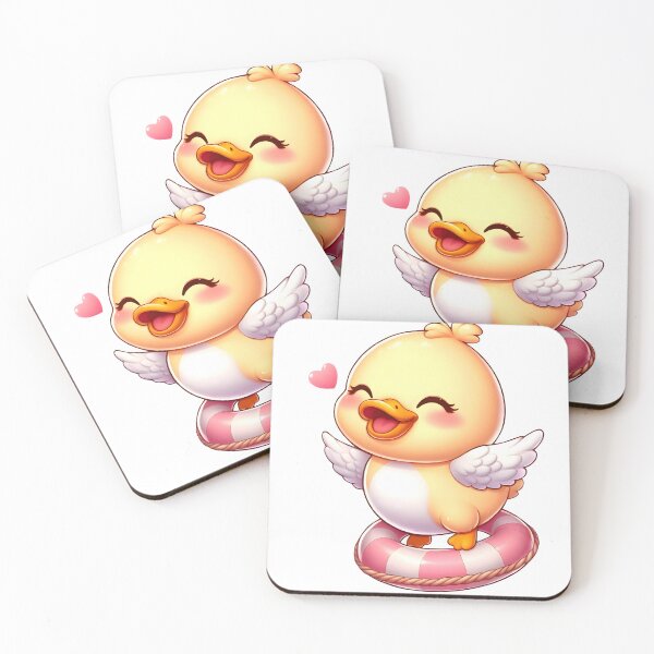 Item preview, Cute Happy Duck designed and sold by DakirooStudio.