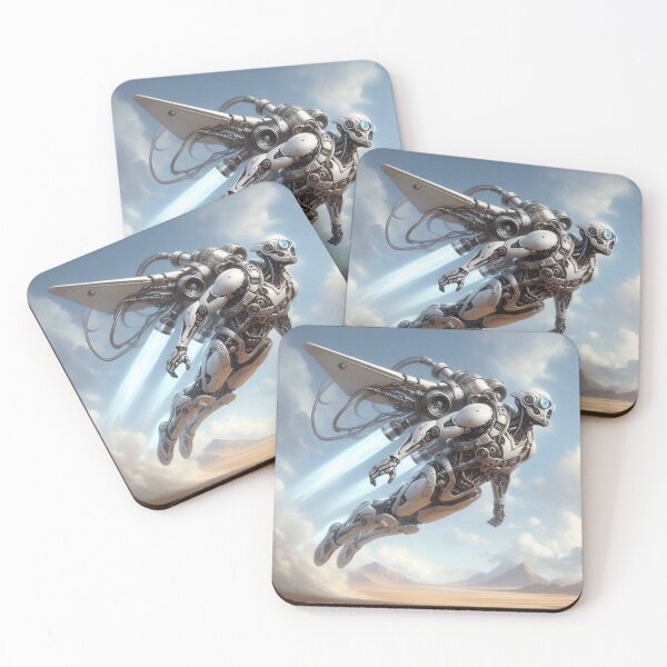 Item preview, Soaring Steel Sentinel designed and sold by BulgariAI.