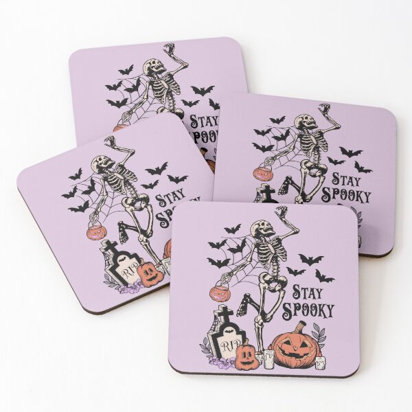 Item preview, Dancing Skeleton and Pumpkins designed and sold by Miniouka.