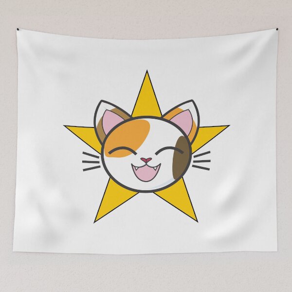 Item preview, STAR CAT, HAPPY CALICO CAT STAR designed and sold by larissa-myrie.