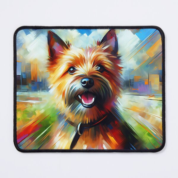 Item preview, Norwich Terrier Dog Acrylic Print Pet Portrait Dog Lovers designed and sold by Puppy Puzzles Plus.
