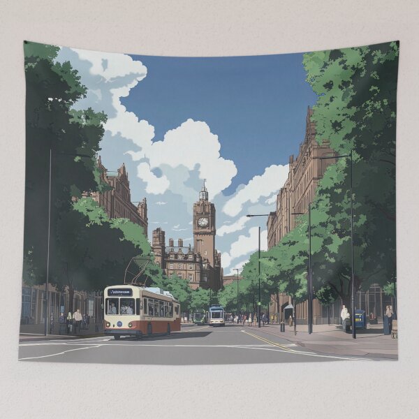 Item preview, Glasgow, Scotland | Anime style designed and sold by ComicsFactory.