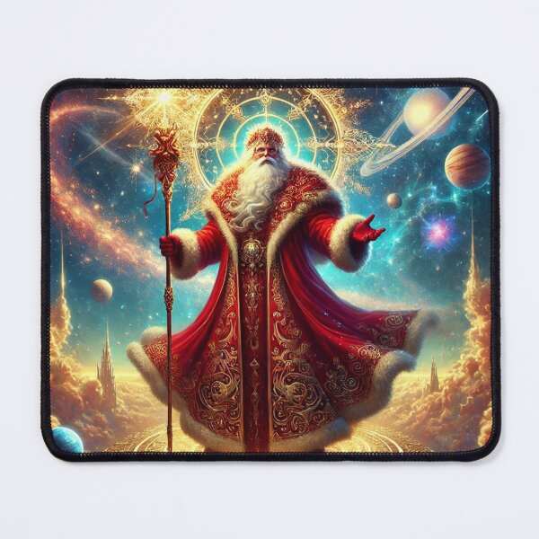 Item preview, Cosmic Claus: The Galactic Guardian of Christmas designed and sold by damiansart.