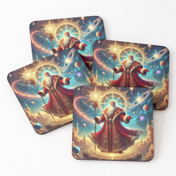 Item preview, Cosmic Claus: The Galactic Guardian of Christmas designed and sold by damiansart.