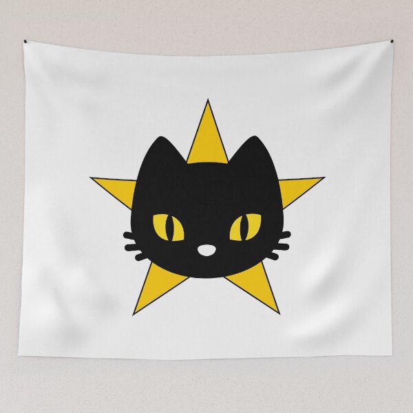 Item preview, STAR CAT, BLACK CAT STAR designed and sold by larissa-myrie.