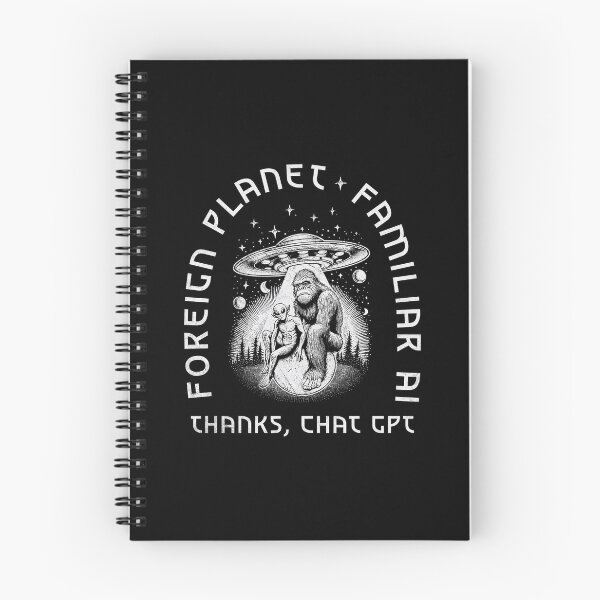 Item preview, Foreign Planet, Familiar AI – Thanks, ChatGPT designed and sold by A.I.  Took My Job!.