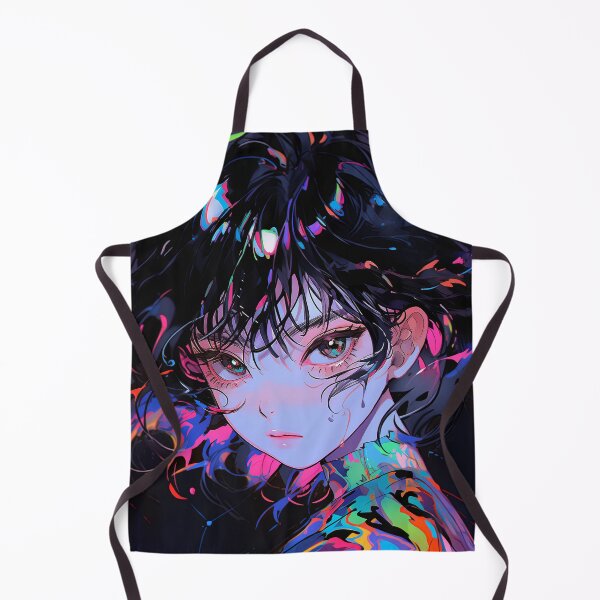 Item preview, Bold Abstract Fantasy Anime Girl designed and sold by bubblegoth.