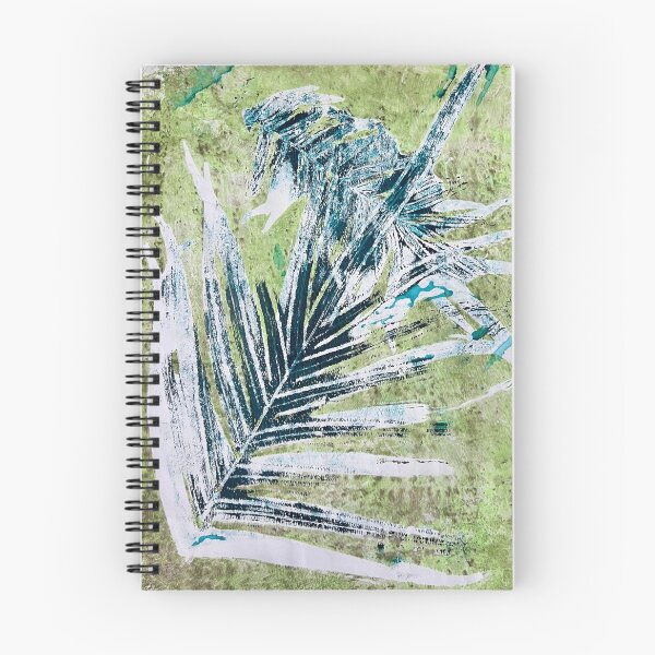 Item preview, GREEN LEAVES MONOPRINT designed and sold by ArtePerlaSofia.
