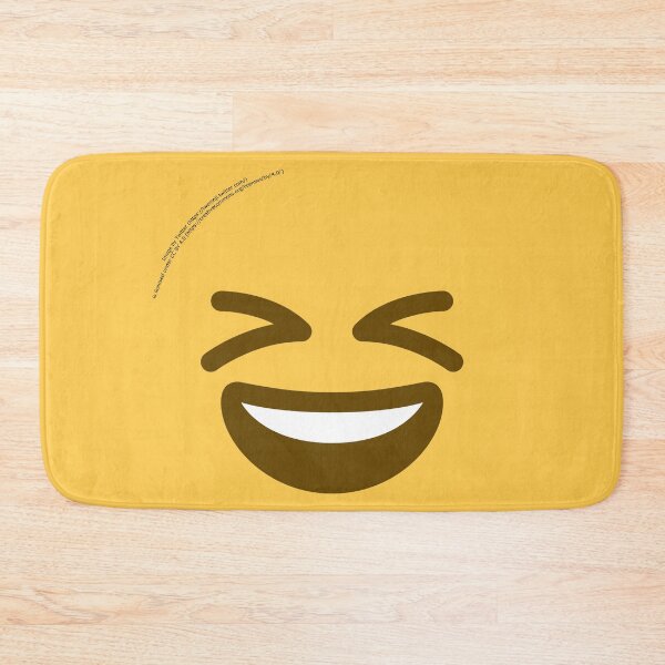 Item preview, Grinning Squinting Face Emoji designed and sold by VeryRandomShop.