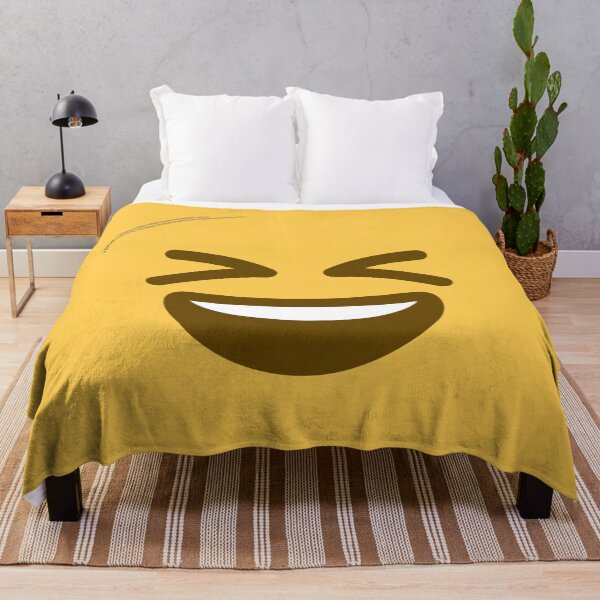 Item preview, Grinning Squinting Face Emoji designed and sold by VeryRandomShop.