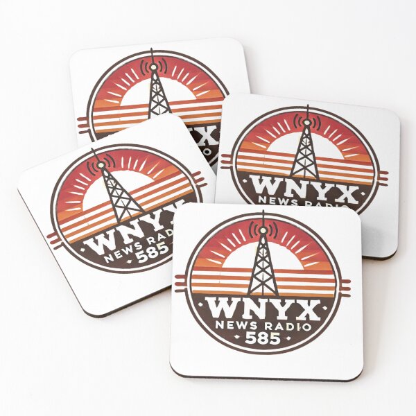 Item preview, Retro News Radio Badge designed and sold by Pixel-Lift.