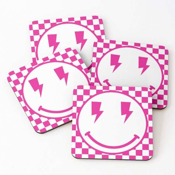 Item preview,  Lightning Happy Face, Checkered Face, Smile Face Lightning designed and sold by LissethsWorld.