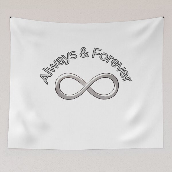 Item preview, Always and Forever Infinity Symbol Eternal Love Design designed and sold by kylmllr101684.