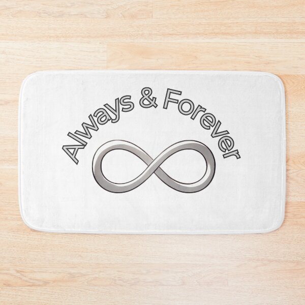 Item preview, Always and Forever Infinity Symbol Eternal Love Design designed and sold by kylmllr101684.