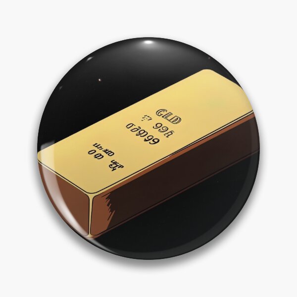 Item preview, Gold bar | Anime style designed and sold by ComicsFactory.
