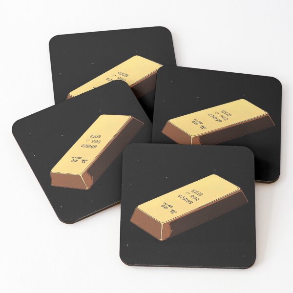 Item preview, Gold bar | Anime style designed and sold by ComicsFactory.