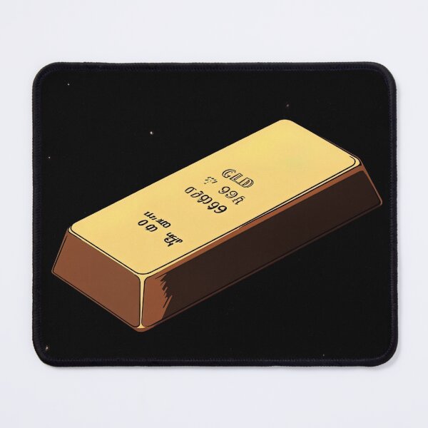 Item preview, Gold bar | Anime style designed and sold by ComicsFactory.