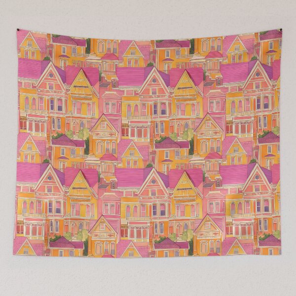 Item preview, Victorian Charm: Watercolor Painted Ladies designed and sold by PaperRainCloud.
