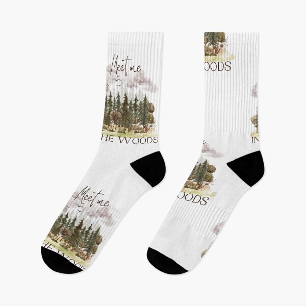 Item preview, Meet me in the woods designed and sold by CreativaNook.