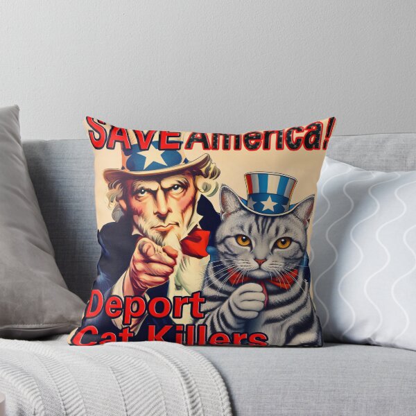 Item preview, Save America! Deport Cat Killers designed and sold by Swabcraft.