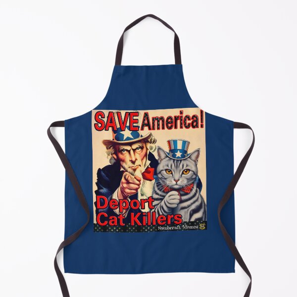 Item preview, Save America! Deport Cat Killers designed and sold by Swabcraft.