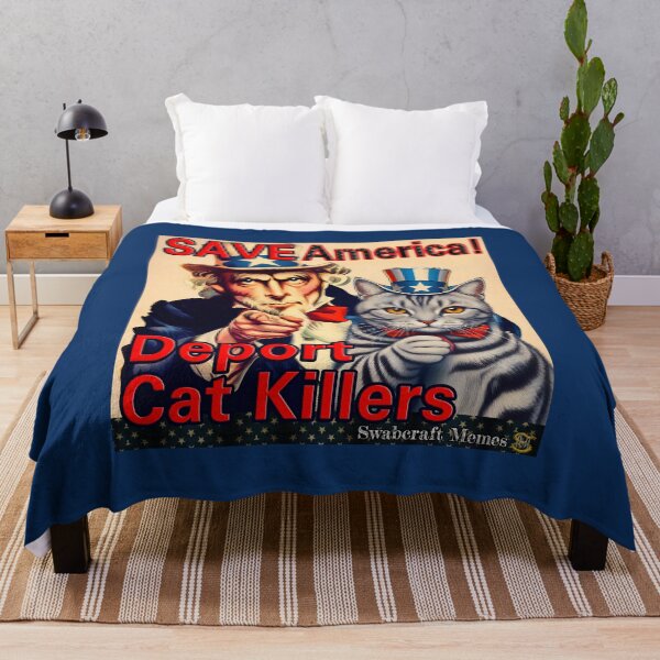 Item preview, Save America! Deport Cat Killers designed and sold by Swabcraft.