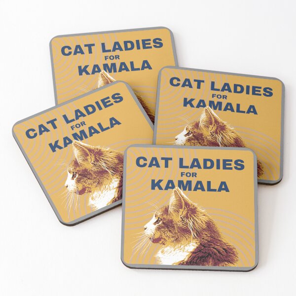 Item preview, Cat ladies for Kamala designed and sold by Leo-Stride.