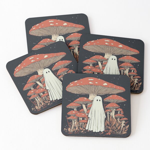 Item preview, Midnight Mushroom Ghost designed and sold by DreamyLemons.
