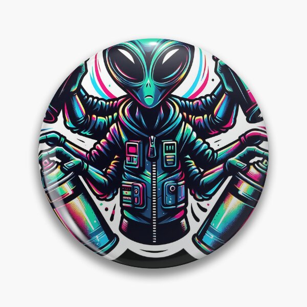 Item preview, Alien Urban Graffiti. designed and sold by Ivanious.