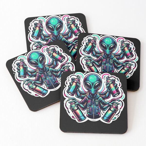 Item preview, Alien Urban Graffiti. designed and sold by Ivanious.